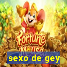 sexo de gey